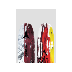 ATOMIC Skis BENT CHETLER 110 - RED/YELLOW 2024 -Promos Skis Boutique atomic bent chetler 110 red yellow skis 2024 6