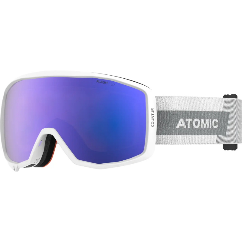 ATOMIC Masque De Ski Junior COUNT JR SPHERICAL - Blanc 3 ATOMIC Masque De Ski Junior COUNT JR SPHERICAL - Blanc