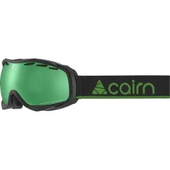 CAIRN Masque ALPHA SPX3I - MAT BLACK GREEN MIRROR
