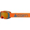 CAIRN Masque Junior BOOSTER CMAX - NEON ORANGE NEON BLUE -Promos Skis Boutique cairn booster cmax neon orange neon blue masque 2021