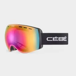 Cébé CEBE Masque De Ski CLOUD - S2 - BLACK MATTE ROSE FLASH PINK