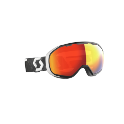 SCOTT FIX LS - Masque De Ski - Black White Red Chrome