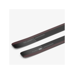SALOMON Skis STANCE 90 -BLACK/BURGANDY -Promos Skis Boutique salomon n stance 90 black burgandy met skis 2023 4