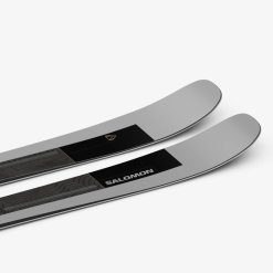 SALOMON Skis STANCE 96 - Black Dark / Grey Kaki -Promos Skis Boutique salomon n stance 96 blk dark grey kaki skis 2023 3