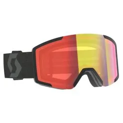SCOTT Masque De Ski SHIELD - Photochromique 2-3 - Black / LS Red Chrome