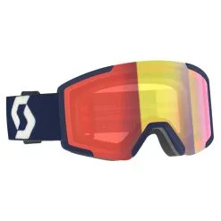 SCOTT Masque De Ski SHIELD - Photochromique 2-3 - Blue / LS Red Chrome