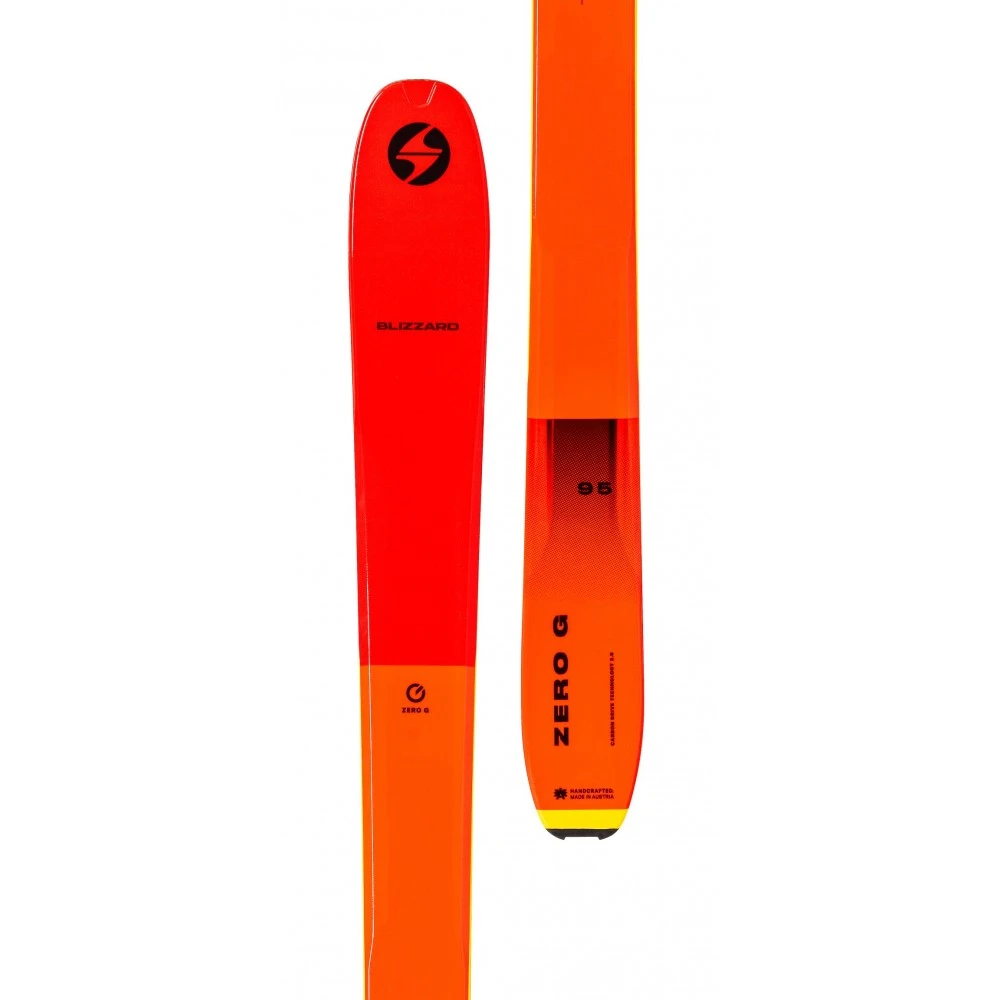 Ski Blizzard Zero G 095 Flat Orange 2022 4 Ski Blizzard Zero G 095 Flat Orange 2022 – Image 2
