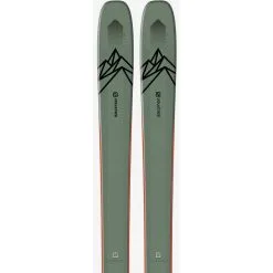 Ski Salomon N QST 106 OIL Green/Orang 2021 -Promos Skis Boutique ski salomon n qst 106 oil green orang 2021 2